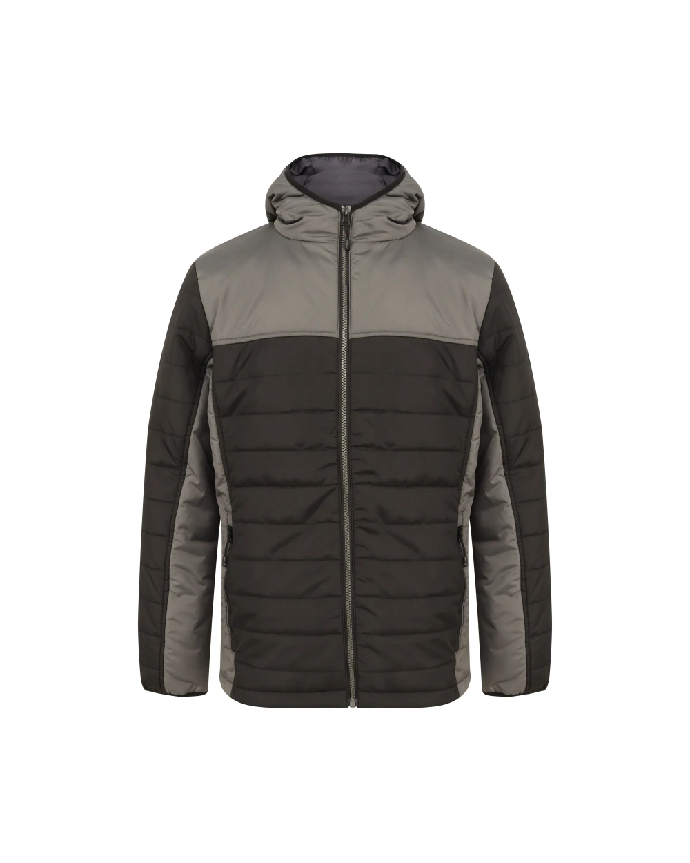 Vestes personnalisable FINDEN-HALES HOODED CONTRAST PUFFER JACKET