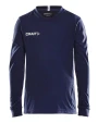 CRAFT Squad Go Jersey Solid Ls Jr T-Shirts personalisierbar