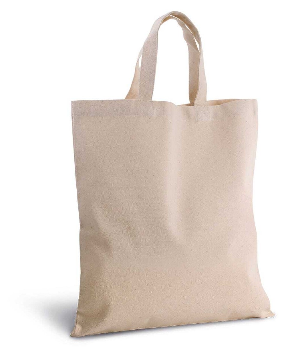 Tote bags KIMOOD Shopper van canvaskatoen voor bedrukking &amp; borduring