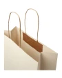 Tassen & Zakken 4DO Papieren tas 150 g/m2 gemaakt van landbouwafval met gedraaide handgrepen - 31 x 12 x 41 cm voor bedrukking &amp; borduring