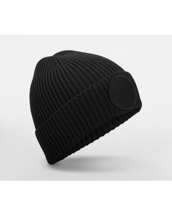 BEECHFIELD CIRCULAR FASHION PATCH BEANIE Kappen personalisierbar