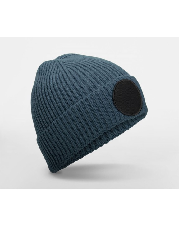 BEECHFIELD CIRCULAR FASHION PATCH BEANIE Kappen personalisierbar