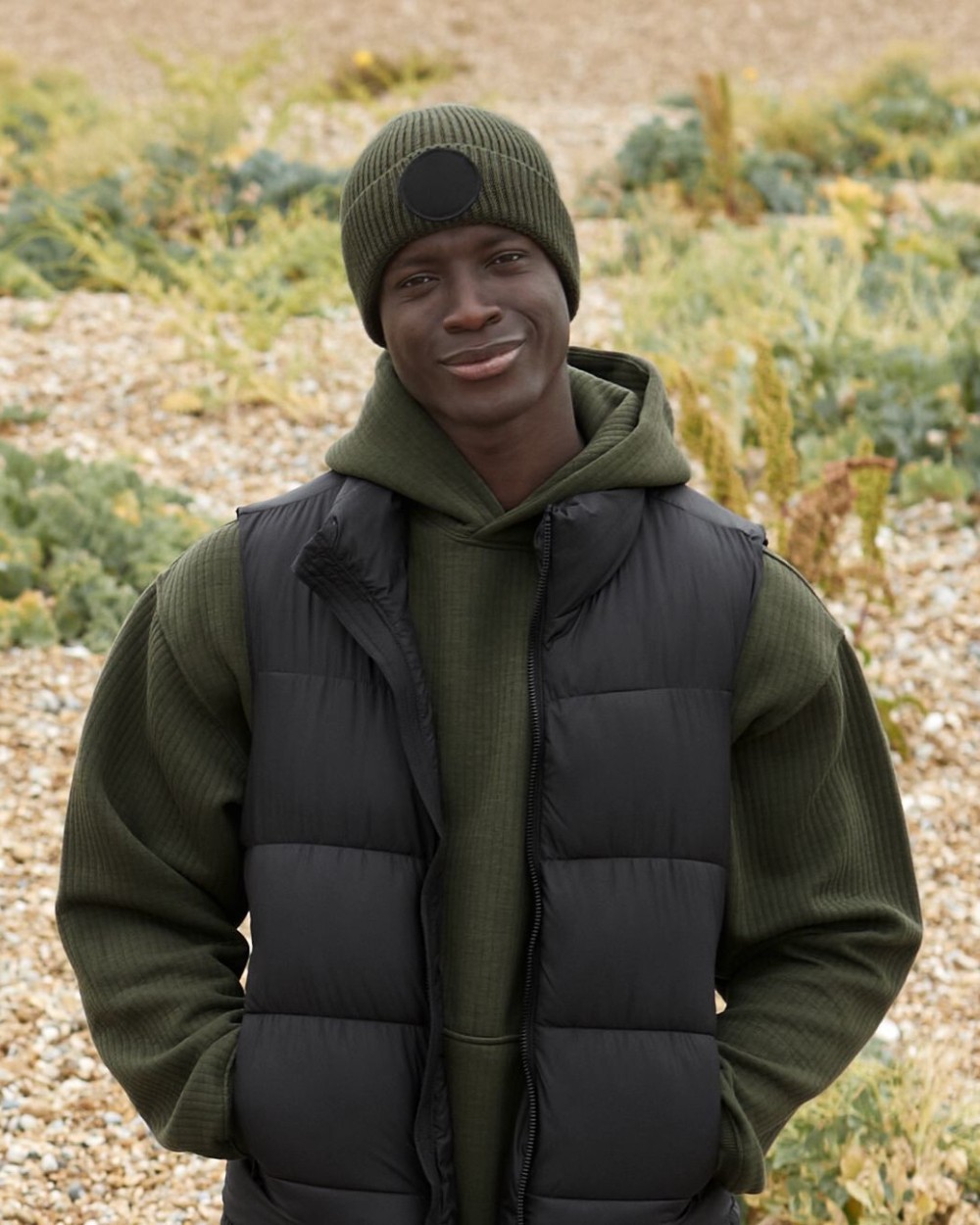 Petjes BEECHFIELD CIRCULAR FASHION PATCH BEANIE voor bedrukking &amp; borduring