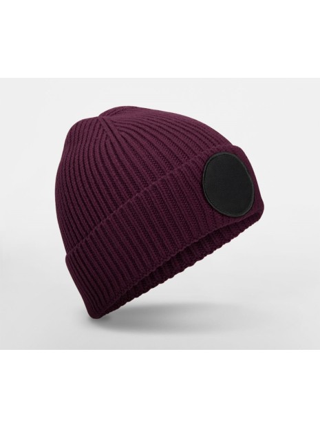 BEECHFIELD CIRCULAR FASHION PATCH BEANIE /api/colors/a914e677-1c9e-45ba-9169-dc3506c07beb personnalisable