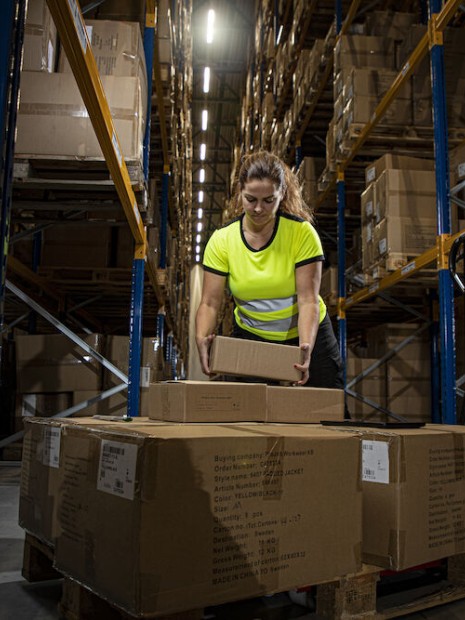 T-Shirts à personnaliser PROJOB 6012 T-SHIRT POLYESTER FEMME EN ISO 20471 CLASSE 2/1 