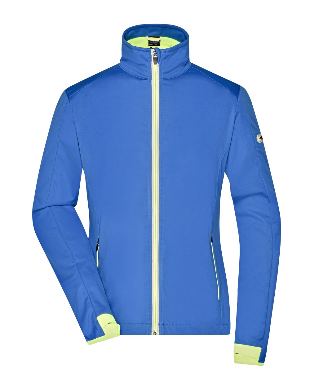 Softshells JAMES & NICHOLSON Ladies` Sports Softshell Jacket voor bedrukking &amp; borduring