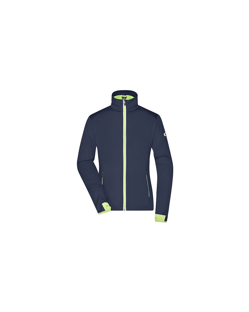 Softshells JAMES & NICHOLSON Ladies` Sports Softshell Jacket voor bedrukking &amp; borduring