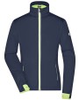 Softshells JAMES & NICHOLSON Ladies` Sports Softshell Jacket voor bedrukking &amp; borduring