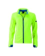 JAMES & NICHOLSON Ladies` Sports Softshell Jacket Softshells personalisierbar