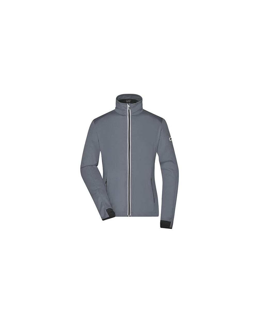 Softshells JAMES & NICHOLSON Ladies` Sports Softshell Jacket voor bedrukking &amp; borduring