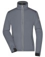 Softshells JAMES & NICHOLSON Ladies` Sports Softshell Jacket voor bedrukking &amp; borduring