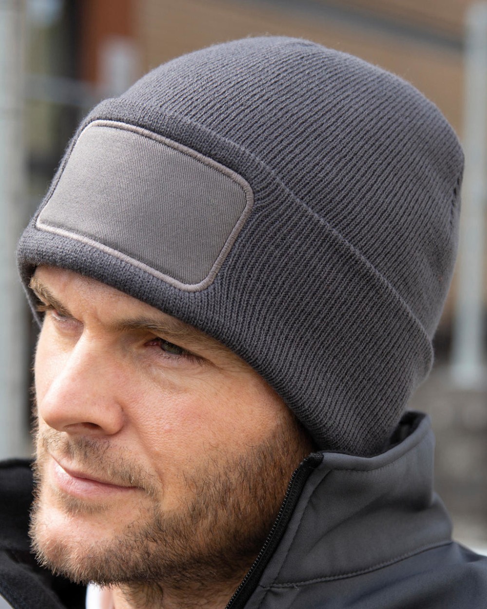 RESULT Bedruckbare Doppelstrickmütze Mützen personalisierbar