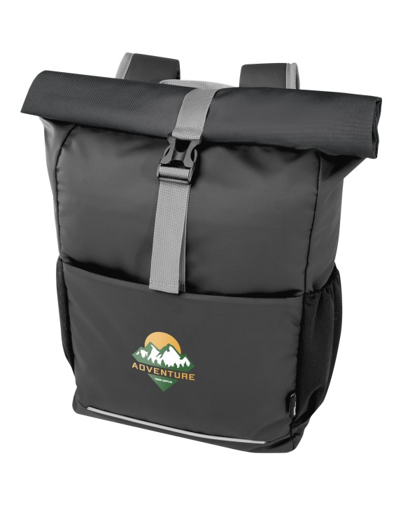 4DO Aqua 15" wasserabweisende Fahrradtasche aus GRS Recyclingmaterial 20 L Taschen personalisierbar