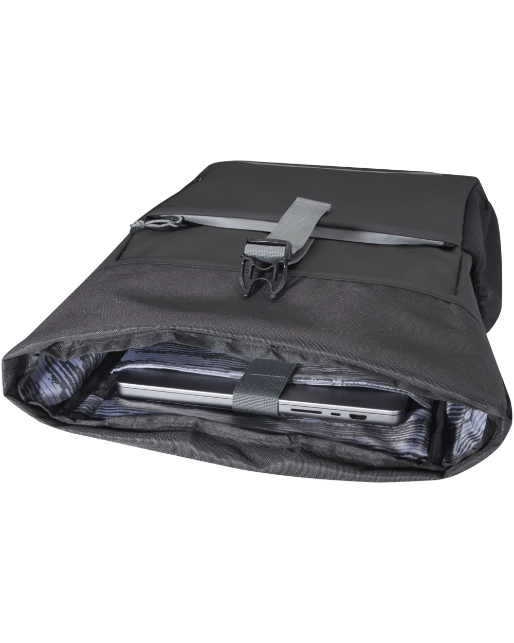 4DO Aqua 15" wasserabweisende Fahrradtasche aus GRS Recyclingmaterial 20 L Taschen personalisierbar