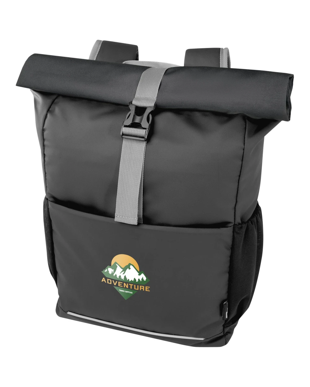 Tassen & Zakken 4DO Aqua GRS gerecyclede waterbestendige 15 inch roll-top fietstas 20 l voor bedrukking &amp; borduring