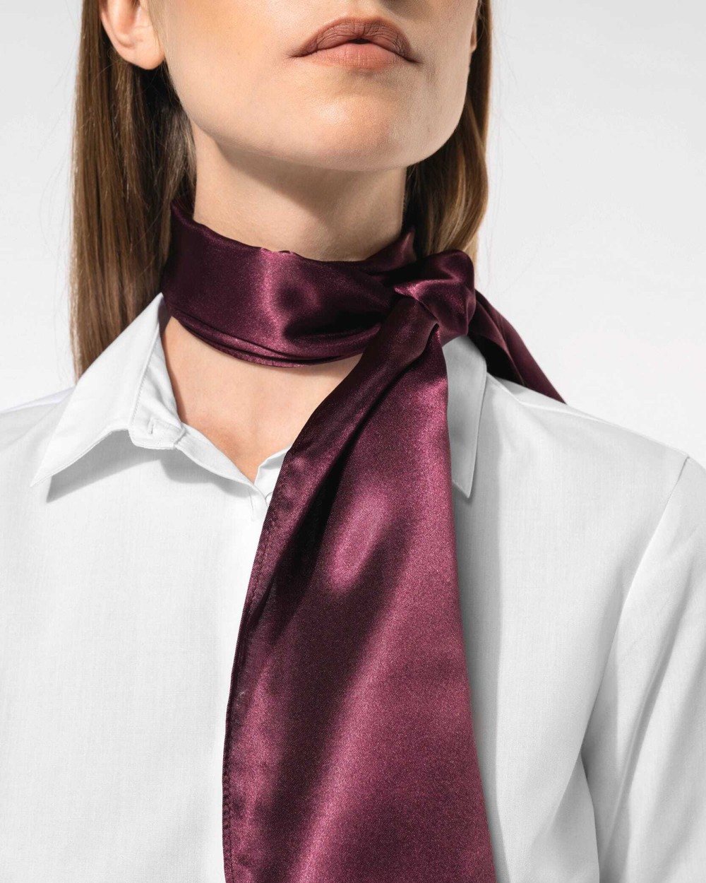 KARIBAN Satin HALSTUCH Bandanas, Schals, Kravatten personalisierbar