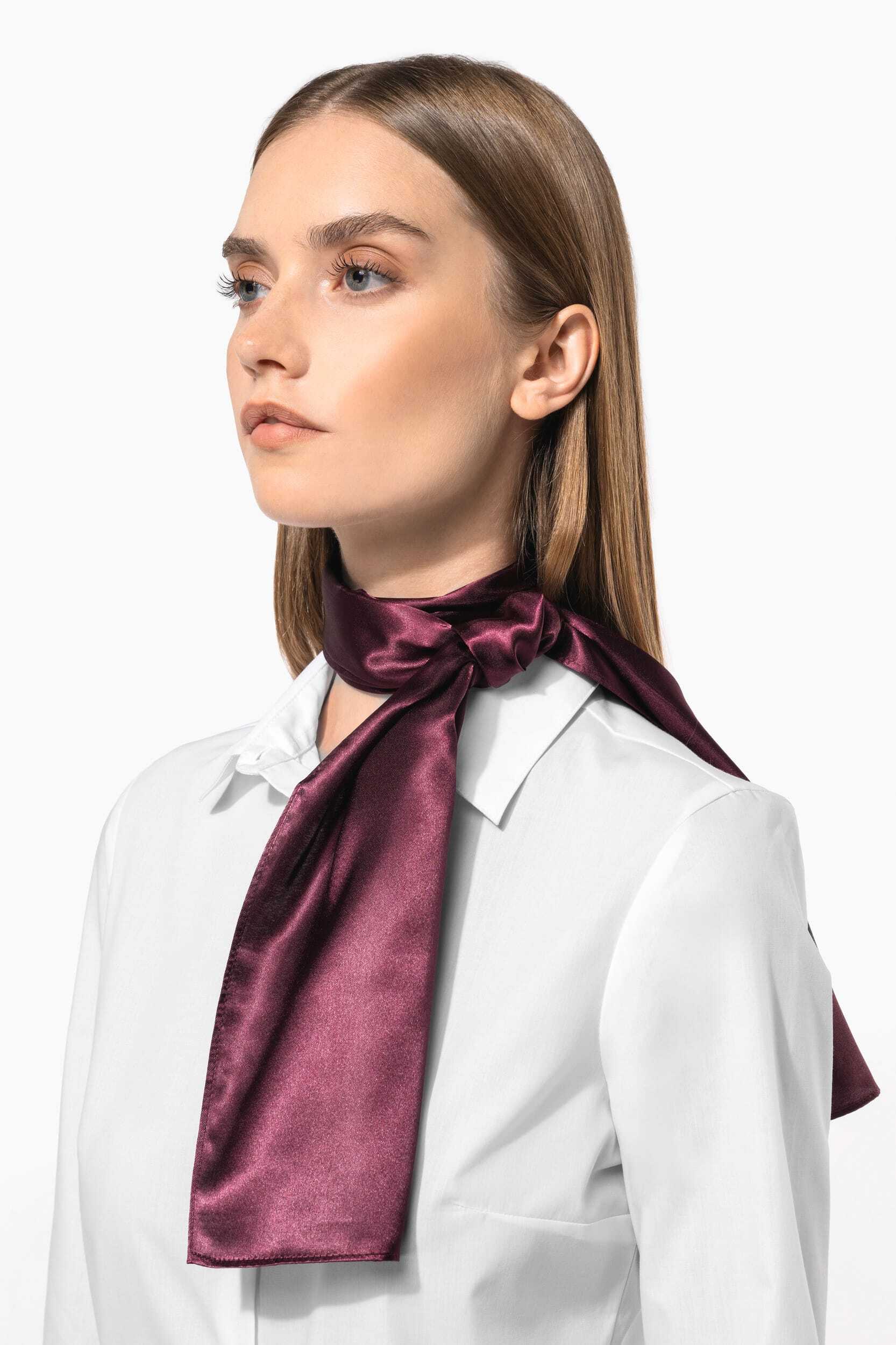 Bandanas, Foulards & Dassen KARIBAN Satijnen sjaal voor bedrukking &amp; borduring