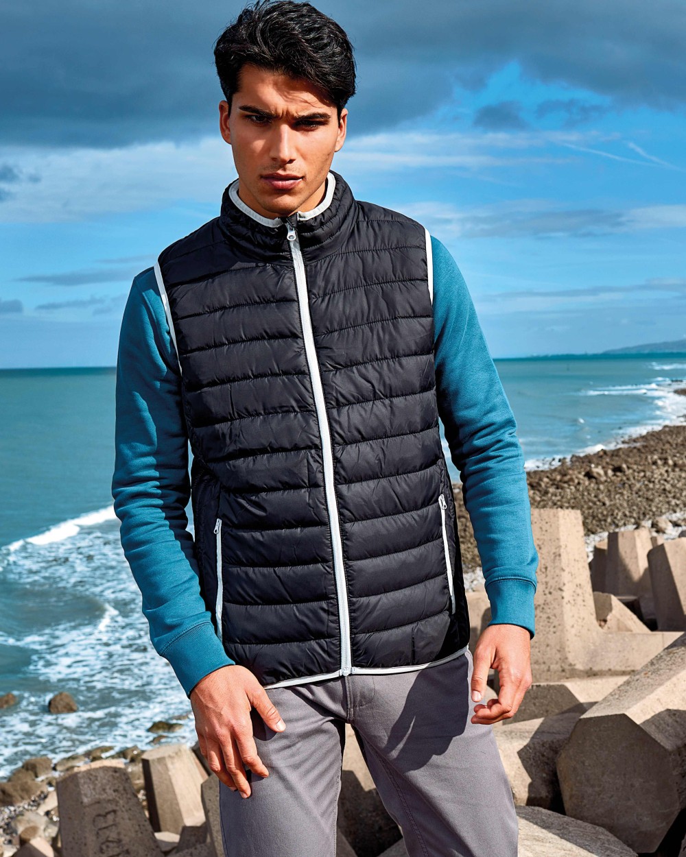2786 Traverse padded gilet Jacken personalisierbar
