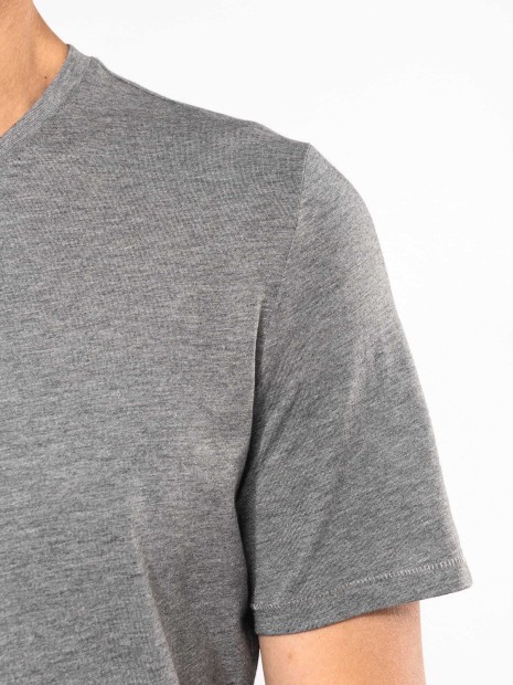 T-Shirts à personnaliser KARIBAN T-shirt Supima® col V manches courtes homme 