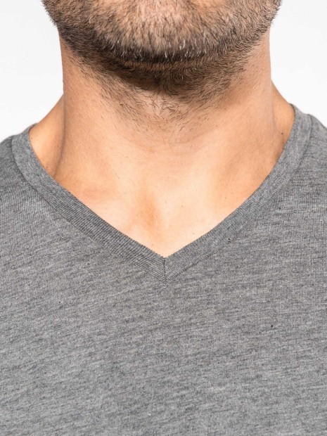 T-Shirts à personnaliser KARIBAN T-shirt Supima® col V manches courtes homme 