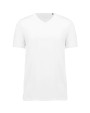 KARIBAN Herren-T-Shirt Supima® mit V-Ausschnitt und kurzen Ärmeln T-Shirts personalisierbar