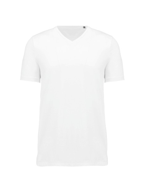 KARIBAN T-shirt Supima® col V manches courtes homme /api/colors/7a92cd2d-10d2-40b4-928b-296bb7487506 personnalisable