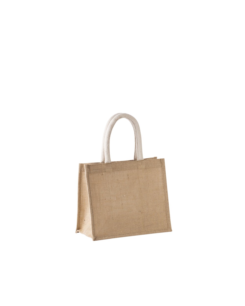 Tote bags personnalisable KIMOOD Sac style cabas en toile de jute - modèle moyen