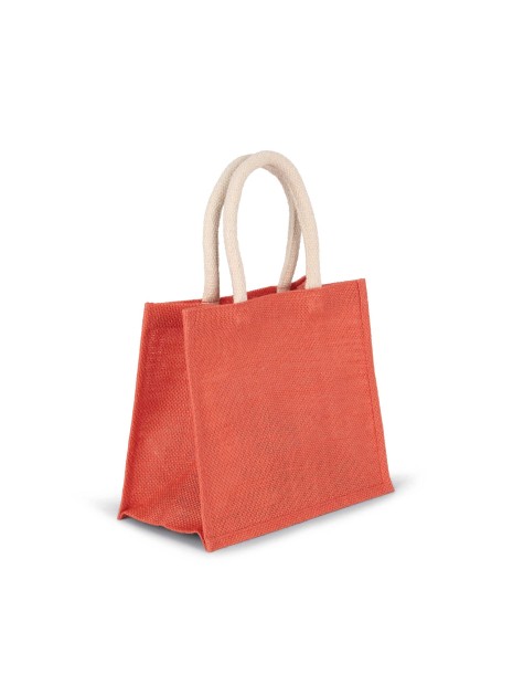 KIMOOD Sac style cabas en toile de jute - modèle moyen  personnalisable