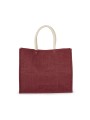 KIMOOD Sac style cabas en toile de jute - modèle moyen /api/colors/5b54dc1a-c9d0-4f58-8d0f-9c0b937c82ce personnalisable