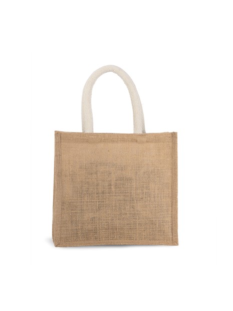 KIMOOD Sac style cabas en toile de jute - modèle moyen /api/colors/69701f53-78a9-4fa4-aa10-cf13b1e0959d personnalisable