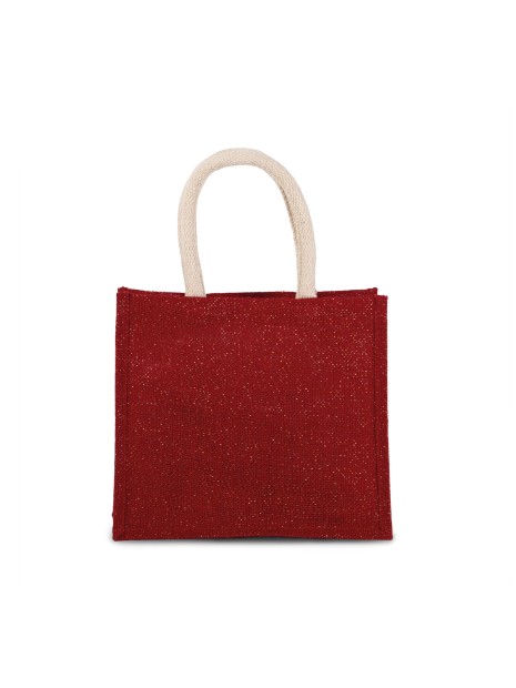 KIMOOD Sac style cabas en toile de jute - modèle moyen /api/colors/0870cea9-0a6c-4465-83de-8b396aeb0fc8 personnalisable