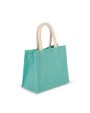 Tote bags KIMOOD Shopper van jutecanvas - middelgroot model voor bedrukking &amp; borduring