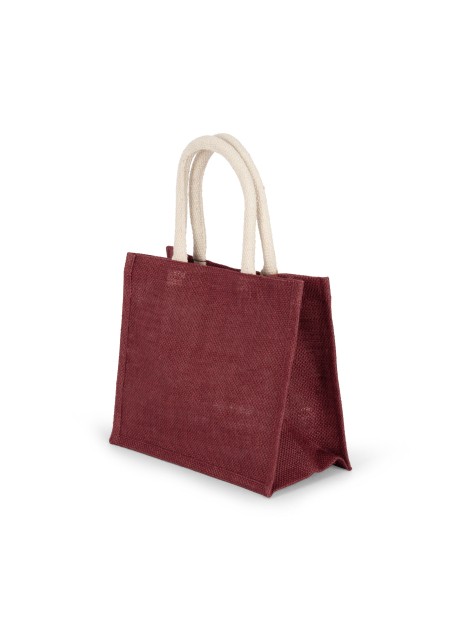 KIMOOD Sac style cabas en toile de jute - modèle moyen /api/colors/5b54dc1a-c9d0-4f58-8d0f-9c0b937c82ce personnalisable