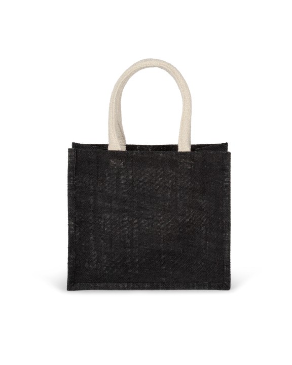 Tote bags personnalisable KIMOOD Sac style cabas en toile de jute - modèle moyen