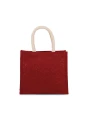 KIMOOD Sac style cabas en toile de jute - modèle moyen /api/colors/0870cea9-0a6c-4465-83de-8b396aeb0fc8 personnalisable
