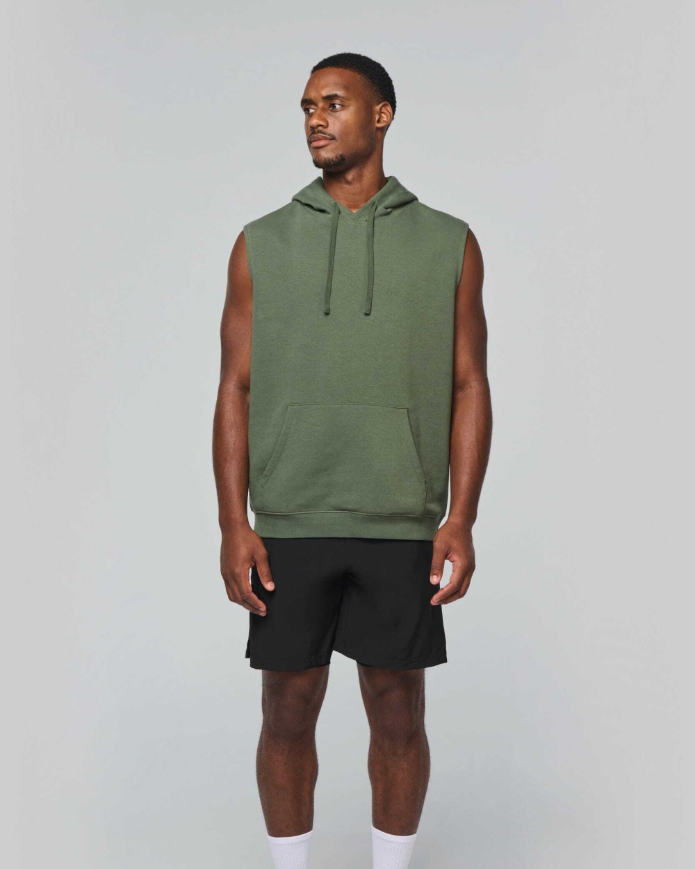 Sweaters & hoodies PROACT Unisex mouwloze hoodie voor bedrukking &amp; borduring