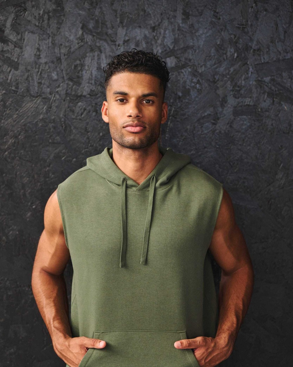 Sweat-shirts personnalisable PROACT Sweat-shirt à capuche sans manches unisexe