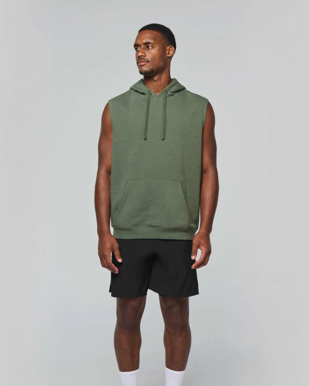Sweat-shirts personnalisable PROACT Sweat-shirt à capuche sans manches unisexe