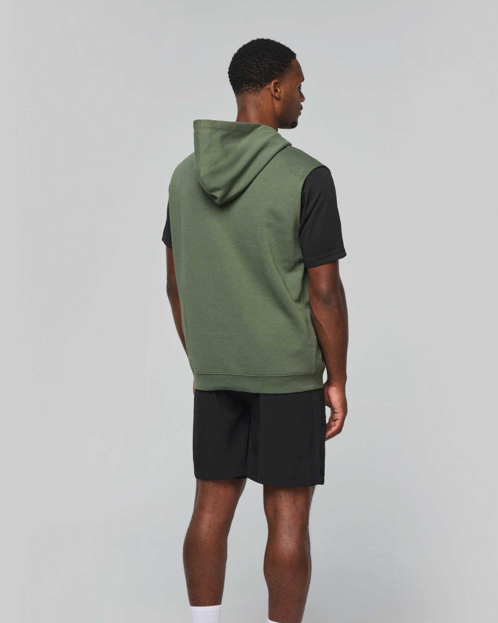 PROACT Unisex-Kapuzenpullover ohne Ärmel Sweatshirts personalisierbar