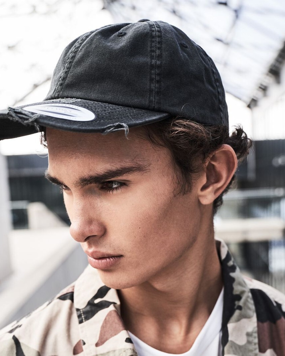 Casquettes personnalisable FLEXFIT LOW PROFILE DESTROYED CAP