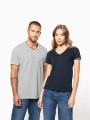 T-Shirts à personnaliser KARIBAN T-shirt maille piquée col V femme 