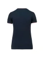KARIBAN T-shirt maille piquée col V femme /api/colors/76f8dd6d-7b6e-4e39-84bd-97f35fdd8e54 personnalisable