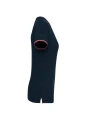 KARIBAN T-shirt maille piquée col V femme /api/colors/76f8dd6d-7b6e-4e39-84bd-97f35fdd8e54 personnalisable