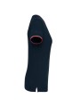 KARIBAN T-shirt maille piquée col V femme /api/colors/76f8dd6d-7b6e-4e39-84bd-97f35fdd8e54 personnalisable