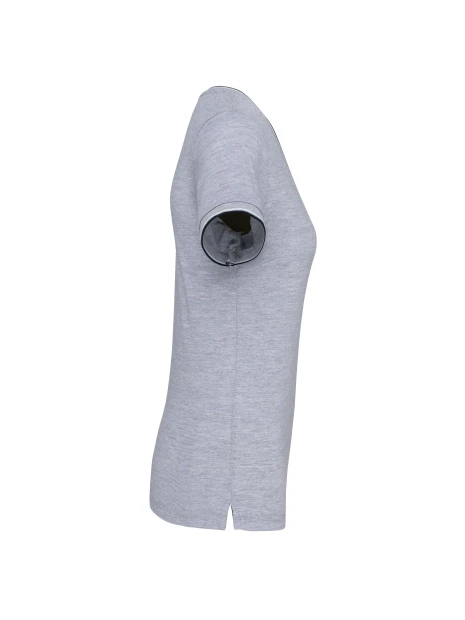 KARIBAN T-shirt maille piquée col V femme /api/colors/756a62c7-5ccb-4412-bddf-a29bbe090ad7 personnalisable
