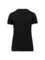 KARIBAN T-shirt maille piquée col V femme /api/colors/02f47dd6-c9d0-4f38-b05a-6c26fdb9e081 personnalisable