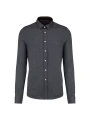 KARIBAN Chemise jacquard manches longues /api/colors/4357bf44-fc20-4cfe-8f10-75be7567b868 personnalisable