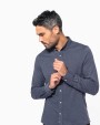 Chemises personnalisable KARIBAN Chemise jacquard manches longues