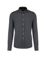 Chemises personnalisable KARIBAN Chemise jacquard manches longues