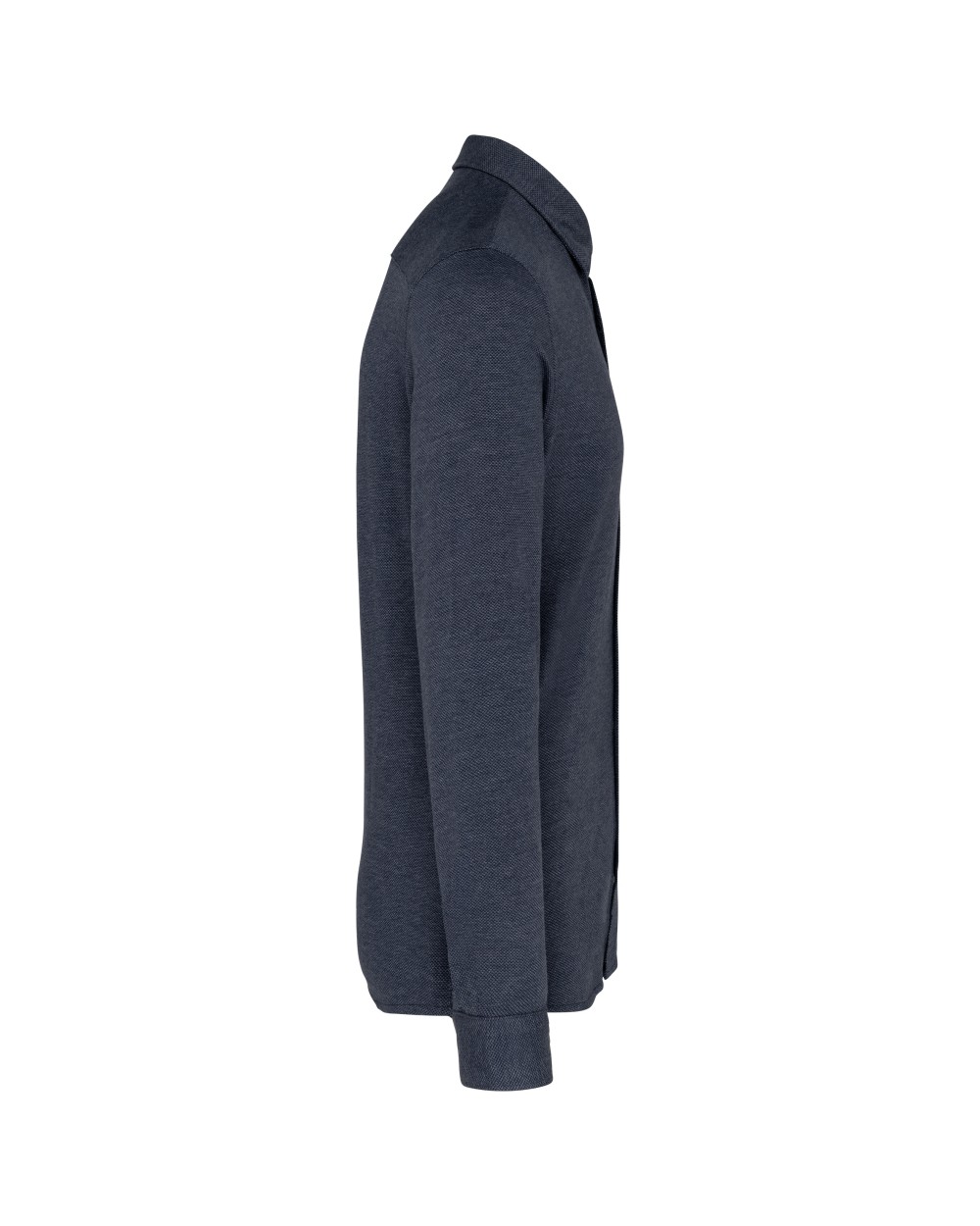 Hemden KARIBAN Jacquard overhemd  lange mouwen voor bedrukking &amp; borduring